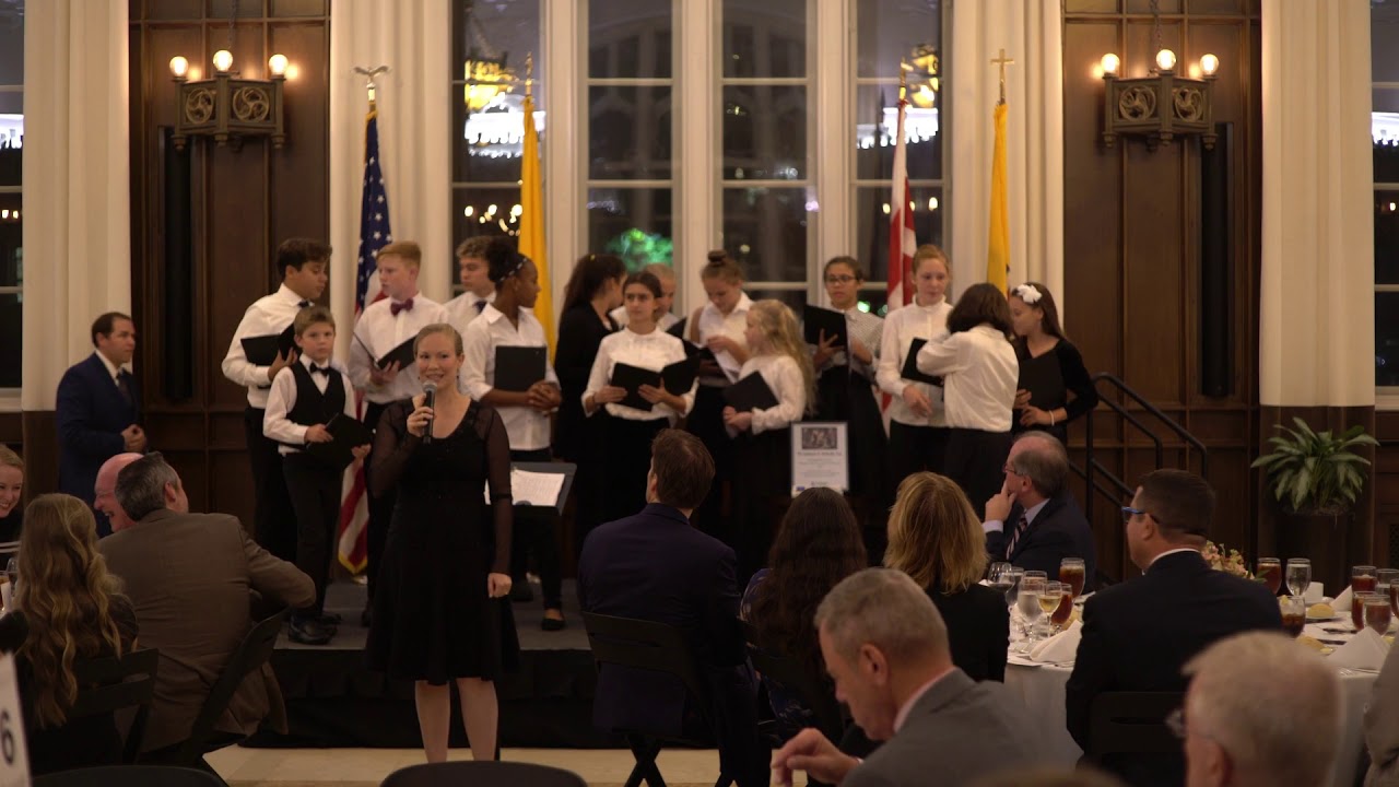 SJA Children's Choir Treasures Dinner 2018