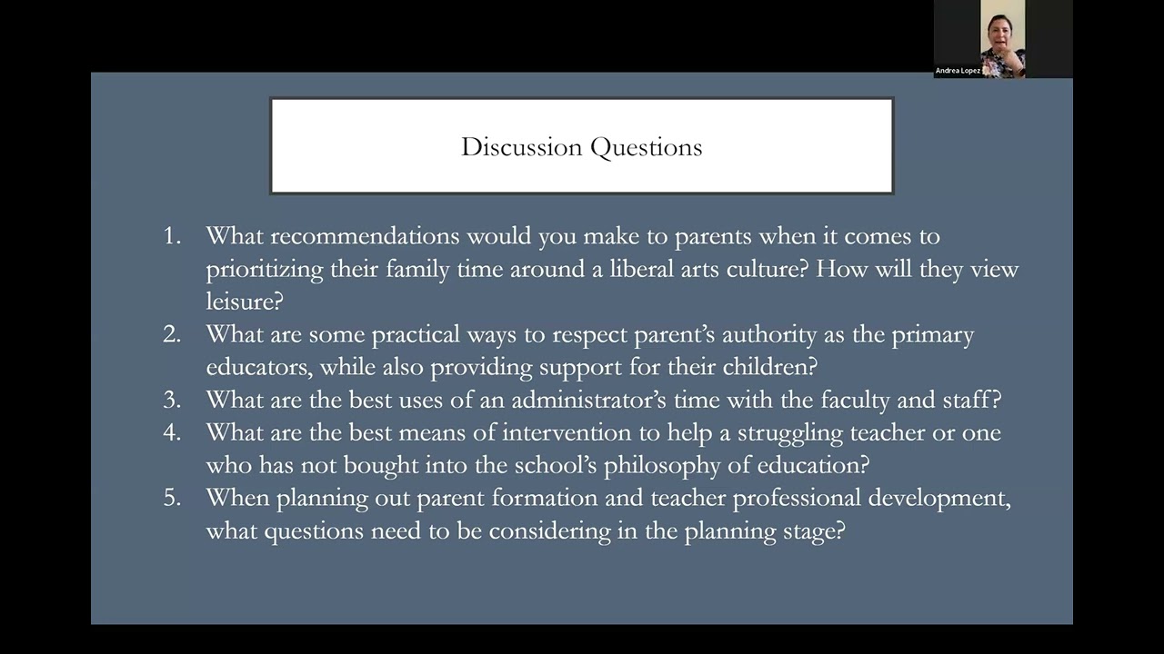 2024 ASLP CII Discussion - Parent Education & Faculty Formation