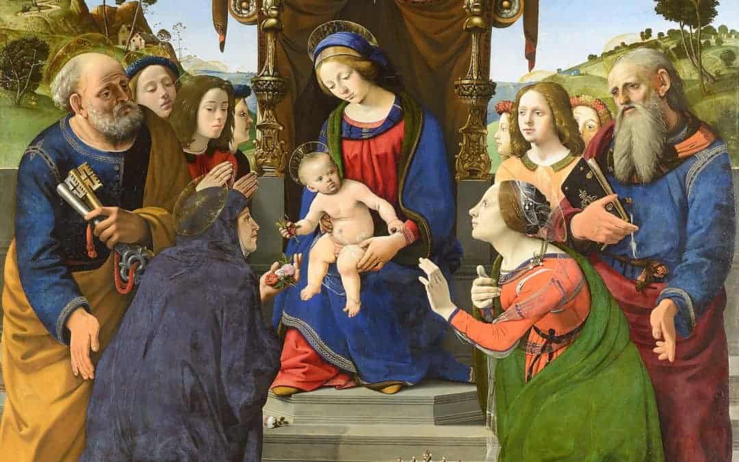 Madonna_and_Child_Enthroned_with_Saints_Piero_di_Cosimo-image